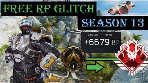 Free RP Glitch In Apex Legends Season 13