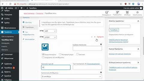 Εισαγωγή προϊόντος σε eshop woocommerce