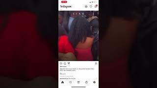 Slay Queens Fighting To Enter Obi Cubana Compound