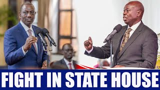 A fresh fight erupts in statehouse between Ruto and Gachagua