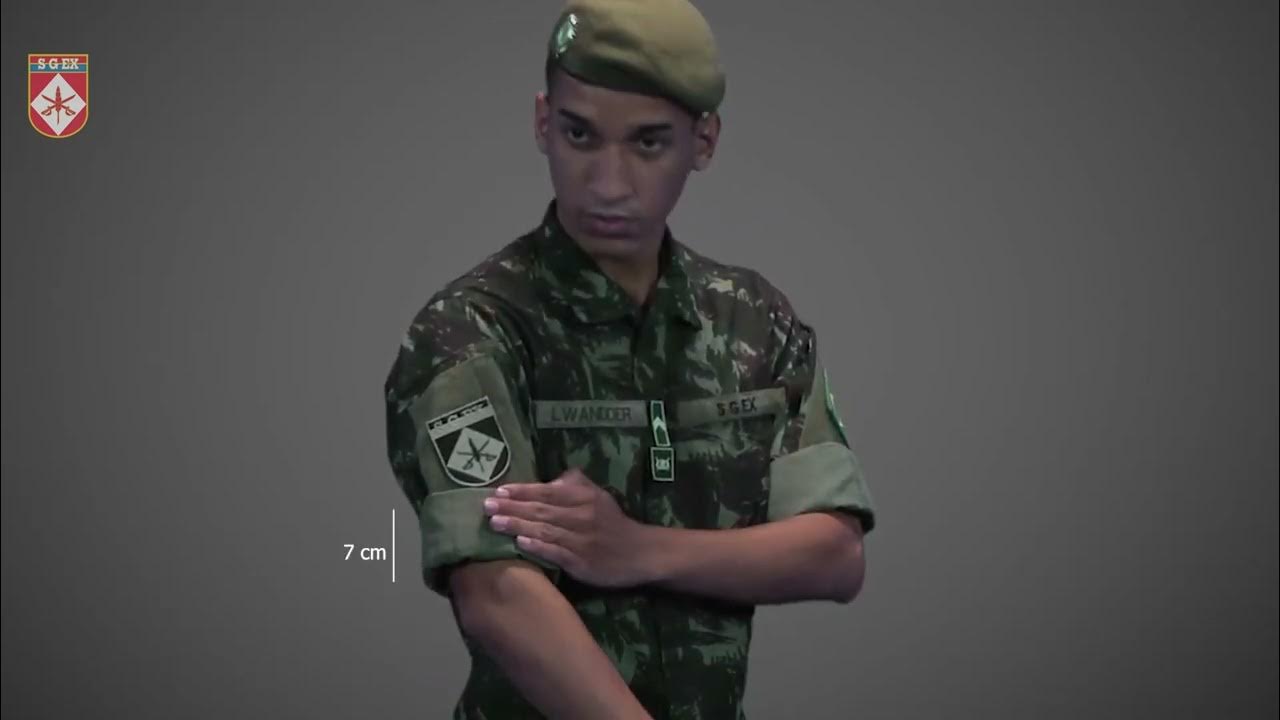 Boneco Oficial do Exército Brasileiro (Feminino)