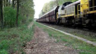 7779+7776 met kalktrein naar Dillingen