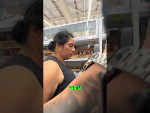 Security Catches Her! 👀