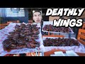 100 CHICKEN WING CHALLENGE IN MEXICO ($500) | CHEATED AGAIN? | Man Vs Food
