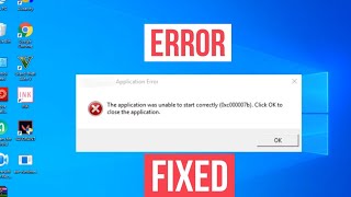 How To Fix 0xc00007b Error in Windows 10/8/7 | Application Error Solution screenshot 2