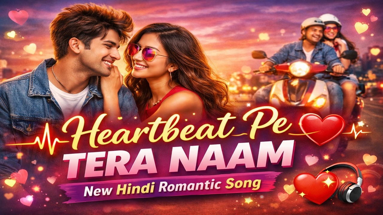 Heartbeat Pe Tera Naam | New Hindi Romantic Song 2026 | Gen Z Love Song | Shubh Jha