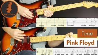 Time - Pink Floyd - Learn to Play! (Guitar Cover with solo & tab)