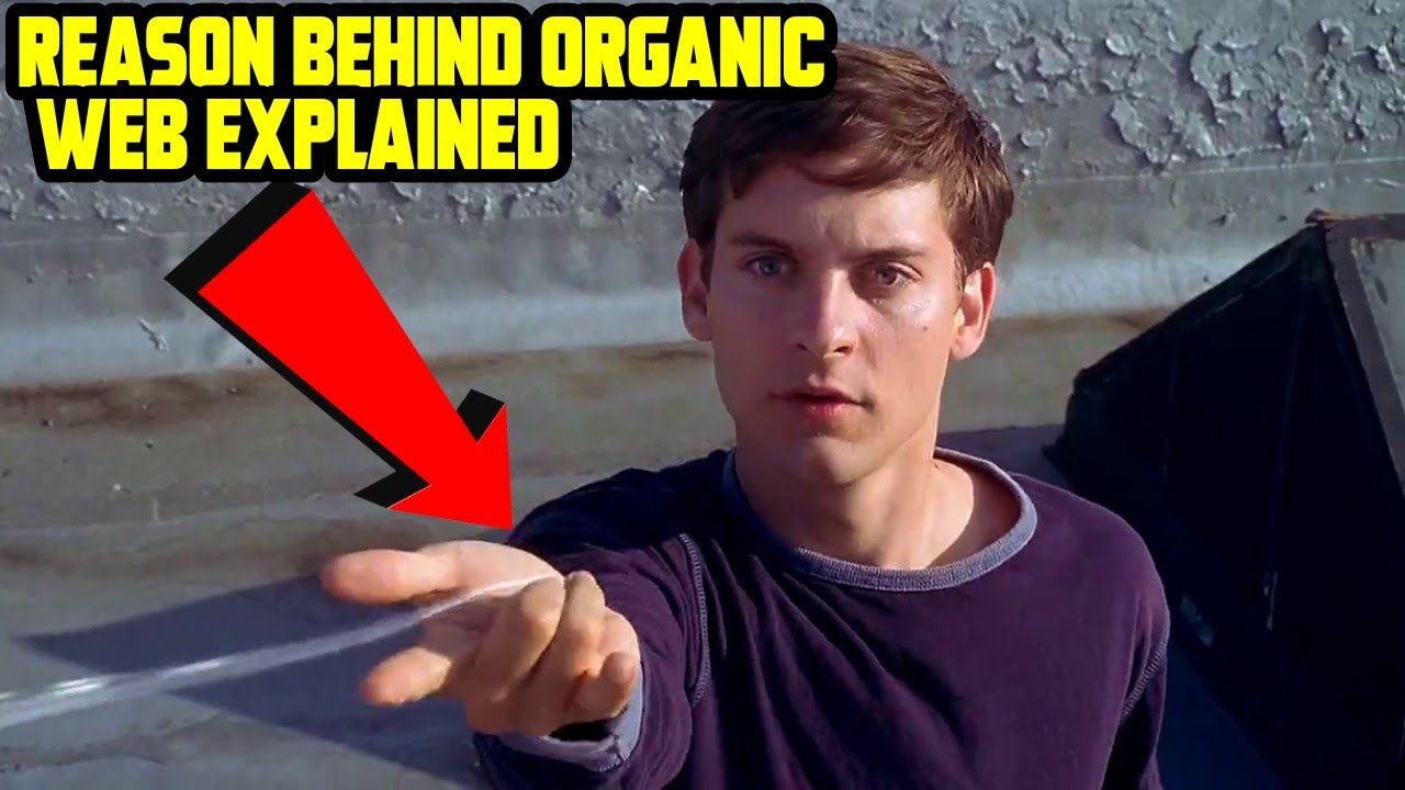 Story Behind Spiderman's Organic Web | Captain B2