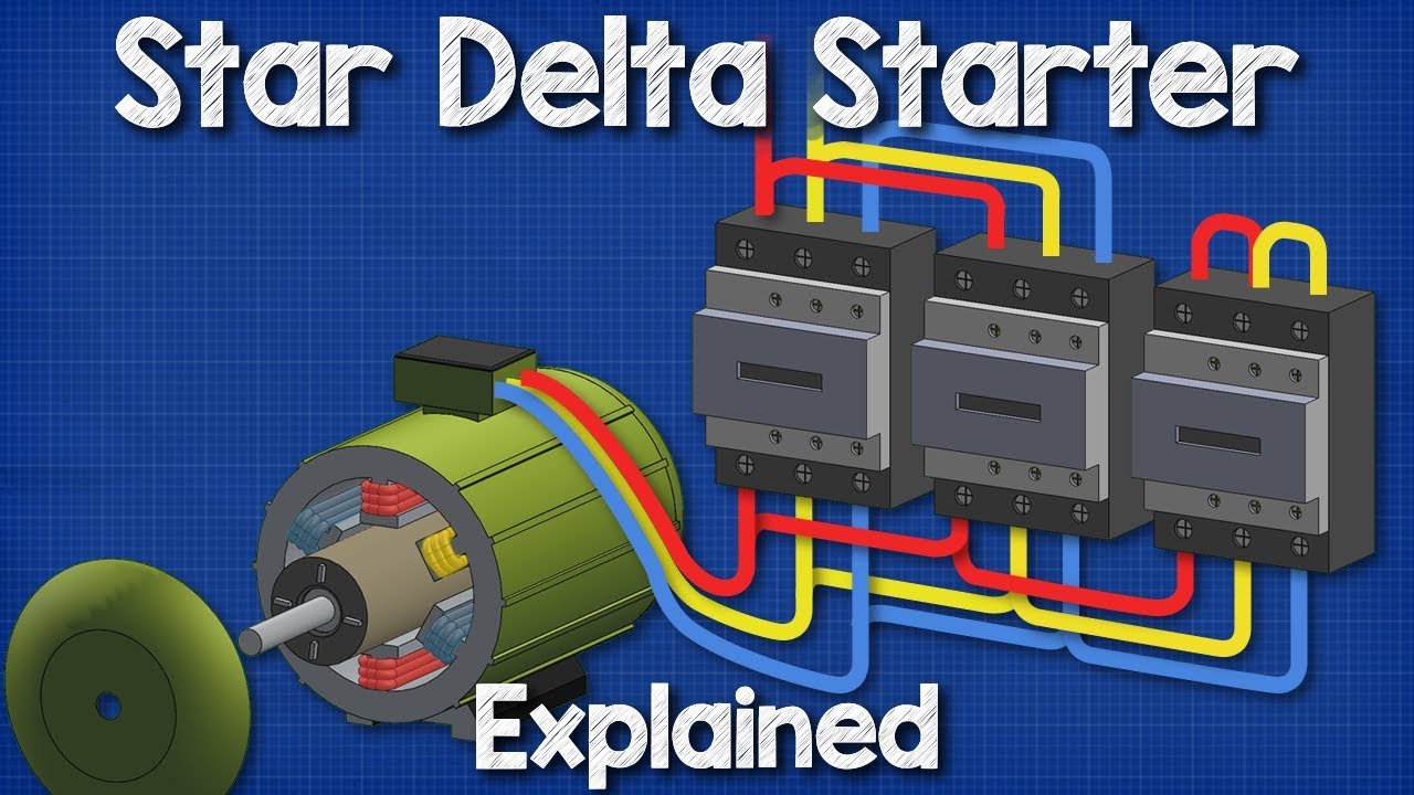 Star Delta Starter Explained - Working Principle - YouTube