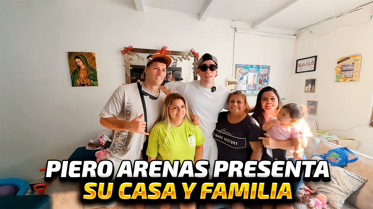 PIERO ARENAS PRESENTA SU CASA Y FAMILIA A PATO PARODI
