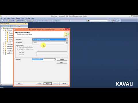 How to Import Table Data From One Database to Another Database Using SQL Server 2012