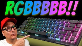 the BEST RGB you have EVER SEEN on a KEYBOARD! 😎