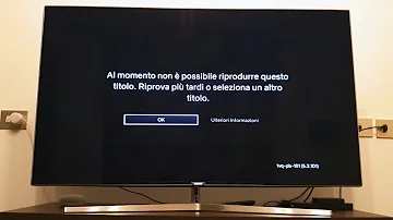 Cosa fare quando Netflix dice che si è verificato un errore?