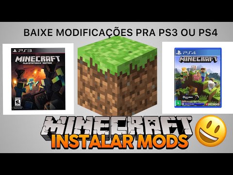 COMO TER TODAS DLCs DE GRAÇA NO MINECRAFT DE PS3 DESBLOQUEADO DE GRAÇA -  MÉTODO INFALÍVEL REFEITO 