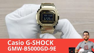 Золотой G-SHOCK / Casio GMW-B5000GD-9E