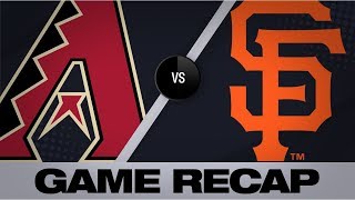 Posey, Dickerson drive in 2 in Giants' win | D-backs-Giants Game Highlights 6/28/19