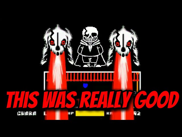 a viewer made this - Last breath hard mode sans phase 4 animation
