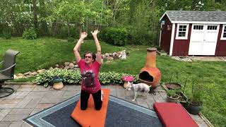 Yoga & savasana with Pixie