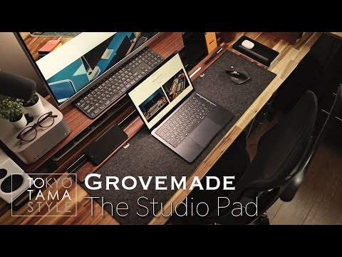 Desk Tour] We've introduced Grovemade's Studio Pad, so we'll