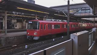 名鉄3500系3518F+3300系3311F金山発車