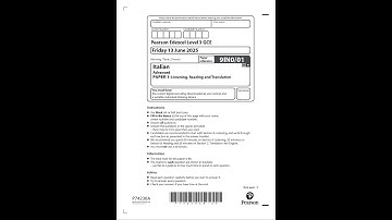 Merged 2025 Pearson EDEXCEL A Level Italian Paper 1 And Mark Scheme 9in0 01
