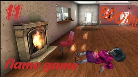 Scary teacher 3D -gameplay walkthrough chapter 1 level 11(flame game)