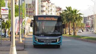 Antobüs Bmc Procity Tr 2017 Geçiş Videosu 07 F 2473