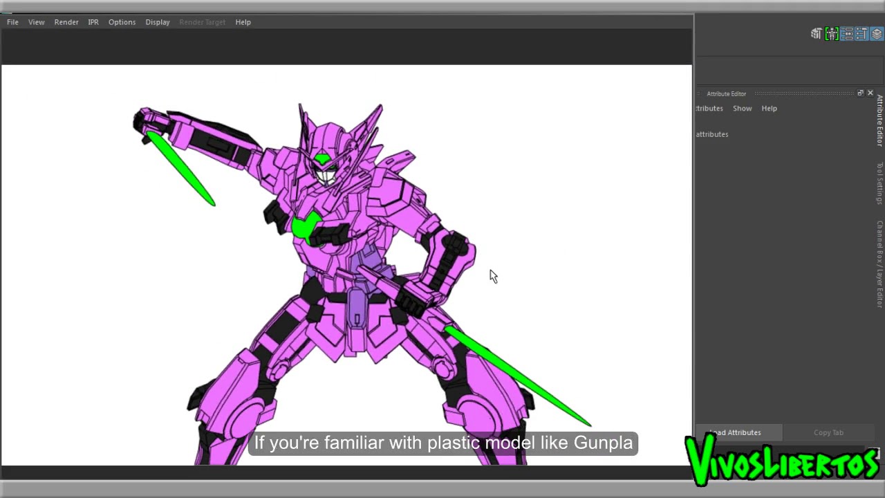 Maya Vector Render - YouTube