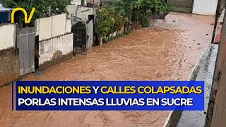 ¡EMERGENCIA EN SUCRE! Onda Tropical 16 causa graves Inundaciones en Carúpano