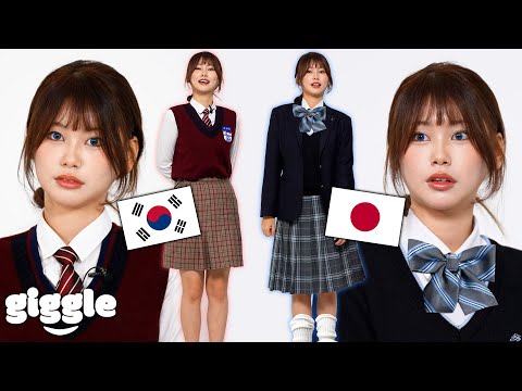 Korea vs Japan which school uniform is more beautiful? 🏫