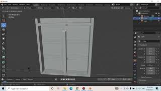 Tutorial Membuat Lemari dan Teks 3D Menggunakan Aplikasi Blender Versi 2.92#STMIKJayakarta2021 screenshot 5