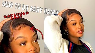 HOW TO Baby Hair Tutorial!!| Ft. Original Queen Hair