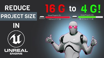 Unreal Engine 5 tutorial _How to Reduce your project size