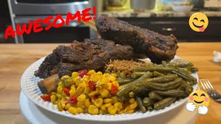 The Best Slow Cooked Dino Ribs Recipe: Fall-Off-The-Bone Tender #mesomakingit #beef #shortribs