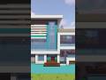 Minecraft estatic modern House 🏡 #shots #shorts