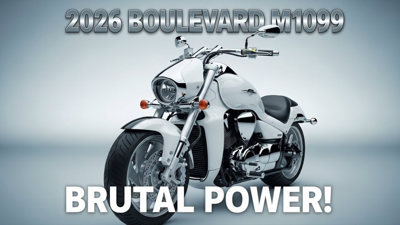 У этого зверя есть мозги! Полный обзор Suzuki Boulevard M109R 2026 года.