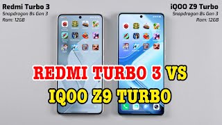 SPEEDTEST Redmi Turbo 3 vs iQOO Z9 Turbo : TỐI ƯU TỐT HƠN?