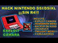 Liberar nintendo dsidsi xl sin r4 2021  exploit camara