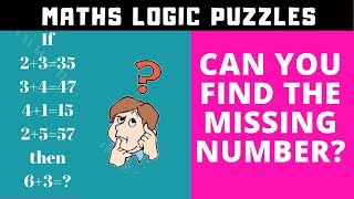 Can you find the missing number?