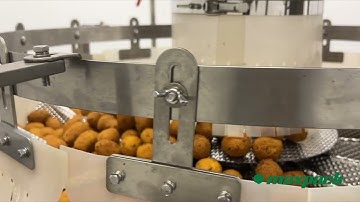 Maxpack Multihead Weigher Scales: Fried Frozen Croquettes & Bites