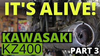 Kawasaki KZ400 Project Bike: Mini Series - PART 3