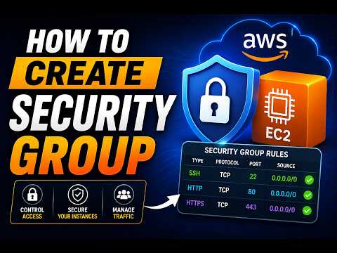 AWS Security Group Tutorial | Create, Configure & Manage Security Groups in EC2
