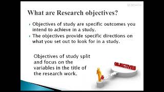 Writing Research Objectives (Part 1)