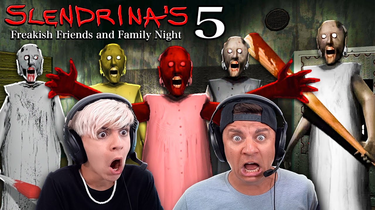 Slendrina's Freakish Friends and Family Night - All 28 Characters Explained  in Detail (Ver 1.1.2) 