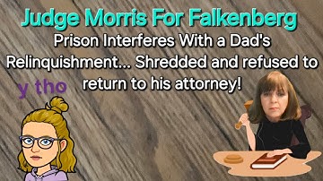 A Very Bizarre Judge Falkenberg Docket - Judge Morris Sits In