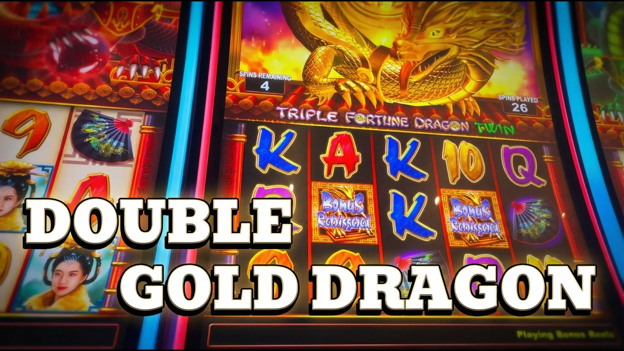 Back-to-Back Gold Dragons 🐉 | Triple Fortune Dragon Twin