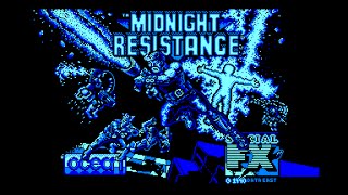 Midnight Resistance Review for the Amstrad CPC by John Gage