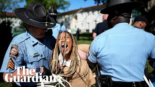 Emory University: Teargas And Rubber Bullets Reportedly Used In Protest Crackdown