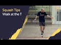 Squash tips walk at the t  movement