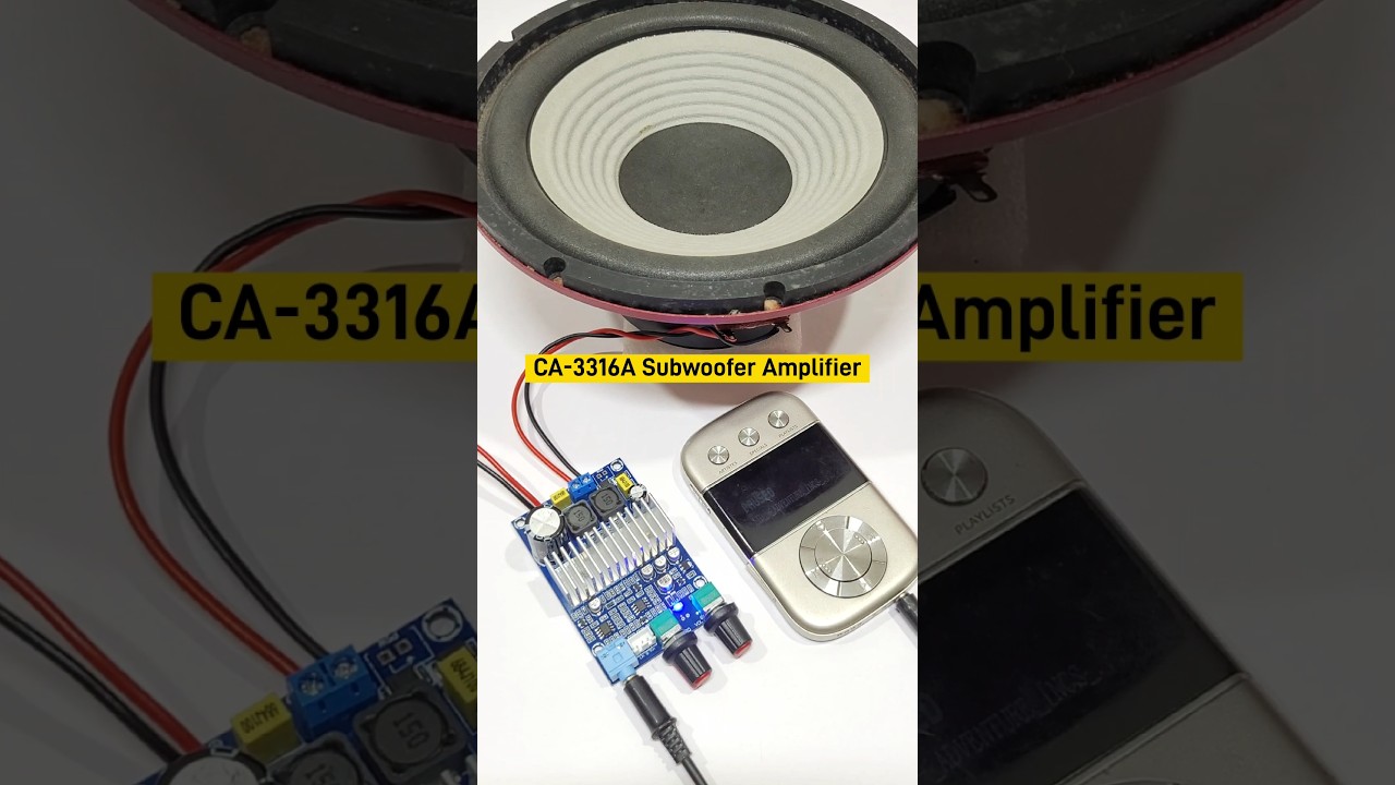 CA-3316A 100W Subwoofer Amplifier 